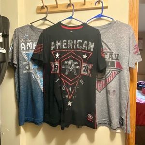 American Fighter T-Shirt Lot Size Large